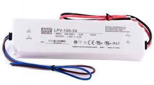 LPV-100-24 Mean Well 100.8W 24V 4.2A Switching Power Supply MeanWell LPV-100-24