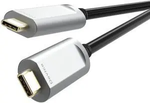 DWLCWY Fiber Optic USB C to USB C Cable(50ft),Slim High Speed 10Gbps USB 3.2 Gen2 Active Optical Cable for VR, Webcam, Laptop etc