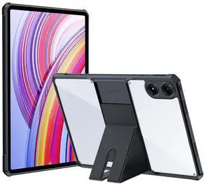 Clear Case for Xiaomi Poco Pad 12.1 inch Case with Stand, Xiaomi Redmi Pad Pro 12.1" Transparent Back Cover Kickstand Slim Light Drop Safe for Xiaomi Poco Pad 12.1"