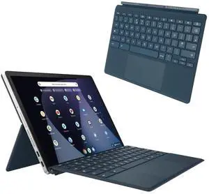 Gugxiom Keyboard Suitable for Chromebook x2 11-da0023dx 11 inch Tablet, Portable Tablet Magnetic Ultra Slim Keyboard with Touchpad, TPN H101K, UK Versions