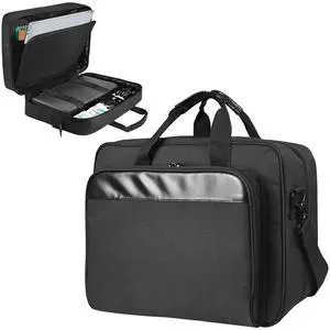Mobile Printer Storage Bag, Laptop Briefcase, Premium Laptop Case, Holds Up to 17.3-inch Laptop for Travel, Business, Men, Women