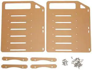 3.5in Hard Drive Bracket, Desktop Transparent Acrylic Hard Drive Bracket, DIY 3.5in Hard Disk Shelf HDD Cage (6 Layers)