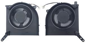 New Replacement Cooling Fans for Lenovo Legion 5 Pro 16ACH6H R9000P2021H RTX3060 RTX3070 Model Gaming Laptop Series CPU GPU Fan (4-Pin 4-Wire) 10V 0.8A FNKF DFSAL12E164860 FNKD DFSAL12E064860