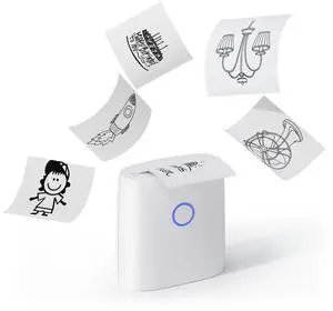 JADENS Bluetooth Thermal Label Printer, Label Maker Machine