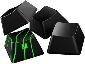 HITIME x XVX Stealth Keycaps - Shine Through Topographic Keycaps, Unique IMD Tech, Phantom Design, for Mechanical Keyboards, 118 Key Set, OEM Profile, Lines and Character Backlit, Side Printed-Black