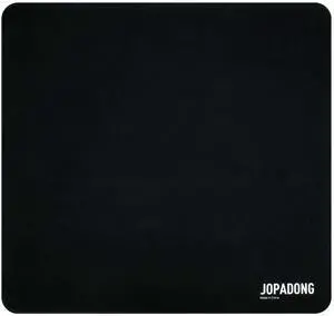 JOPADONG Gaming Mousepad,Ultra-Smooth Surface,Non-Slip Base,Black,Skin Friendly