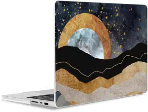 ICEKEE Compatible with M4 MacBook Pro 16 Inch Case 2024 (A3403 A3186) 2023 (M3 A2991 M2 A2780) 2021 (M1 A2485) Pro/Max Chip, Plastic Hard Shell Cover for Mac Pro 16, Landscape P374
