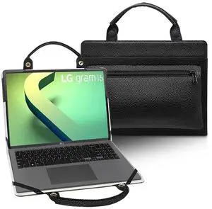 Laptop Case Cover for LG Gram Style 16 16Z90RS with Portable Bag with Bag Handle,Black