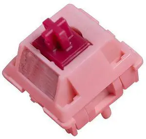 KPREPUBLIC Sarokeys X Geon Strawberry Wine Red Switch V2 Linear Switch MX Stem for Gaming Mechanical Keyboard Pre Lubed Long Spring LY Y3 (Sarokeys Wine Red V2 Switch x110)