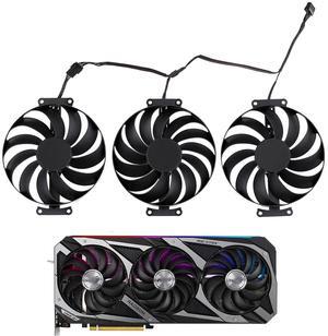 95MM T129215SU Cooling Fan Replacement for ASUS ROG Strix GeForce RTX 3060 Ti 3070 3080 3090 Ti Graphics Video Card CF1010U12S T129215BU (Fan-A)