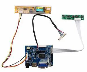 VGA 2AV LVDs Controller Board 30 Pin for 1440x900 B154PW01 LP154WP1 LP171WP4 LTN170X2 L02 B170PW06 15.4" 17" 1CCFL LCD Screen