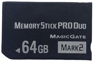 Original 64GB High Speed Memory Stick Pro Duo Mark2 64gb Cards PSP Game Memory Card