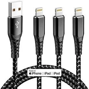 LSA Apparel Phone Charging Cable Compatible iPhone 14 13 12 11 More