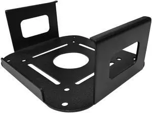 Metal Under Desk Mount Stand for Mac mini M4 Compatible with VESA Extension Plate Accessories for 2024 Mac mini