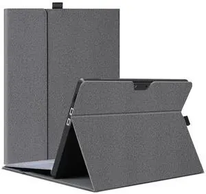 Megoo Surface Pro X Case Cover for Microsoft Surface Pro X 13" with Stylus Pen Holder Multiple Angle Adjustment Folio Stand Protective Case