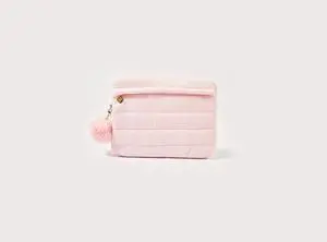 Le Duo Chic Baby Pink 14 Inch Laptop Sleeve - Cloud Series, Water-Resistant, Organized Storage, Lightweight, Ideal for Travel and Commuting (14 Inch)