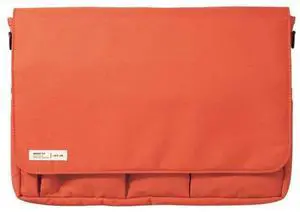 LIHIT LAB Carrying Pouch (Laptop Sleeve), 9.4 x 13.4 Inches, Orange (A7577-4)