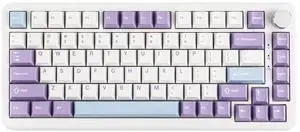 MechLands AJAZZ AK820 MAX HE Hall Effect Magnetic Gaming Keyboard, Adjustable Actuation, 8KHz Polling Rate, Wired Rapid Fast Keyboard, Creamy Gasket, RGB Backlight, NKRO for Win/Mac (White)