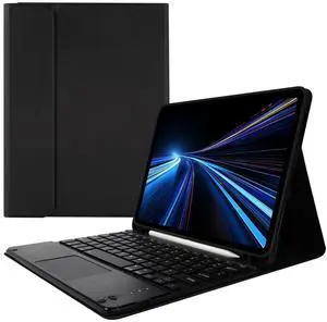 Keyboard Case for iPad Air 11 inch M2 2024/M3 2025/iPad Air 4th/5th 10.9 inch & iPad Pro 11 inch (4th/3rd/2nd/1st ), Built-in Pencil Holder, iPad Tablet Cases with Trackpad and Bluetooth Keyboard