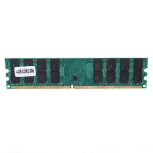 4GB Large Capacity DDR2 Memory Module for Desktop Computer, 240PIN 800MHz Fast Data Transmission RAM DDR2 4GB PC2-6400 Bandwidth, Plug and Play