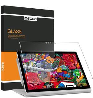 Megoo Screen Protector for Surface Book 3 15 Inch, HD Tempered Glass/Scratch resistant/Rounded Edges, Also Compatible for Microsoft Surface Book 2