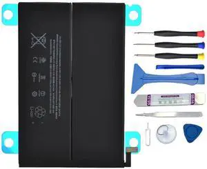 Pinsinholy A1512 A1489 Battery Compatible with iPad mini 2 A1489 A1490 A1491 & iPad mini 3 A1599 A1600 A1601 with Installation Tools 3.75V 6471mAh 24.3Whr