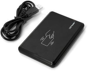 Riversmerge IC ISO14443A RFID Reader for F08/Classic S50 Card USB Keyboard Emulation Compatible with Windows/Android/Liunx System + 5pcs Card