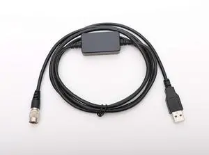 Male 6pin HirosePlug to USB Data Cable for PENTAX R-202NE,R-322N,R-422 Total Stations