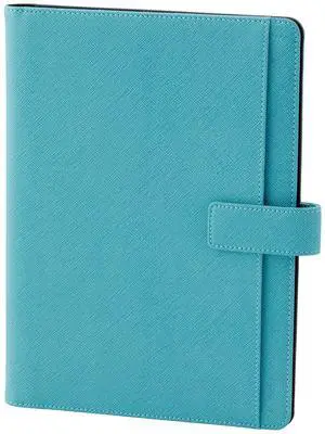 Raymay Fujii CN255A Notebook Cover, B5, Multi-Cover Notebook with Belt, Blue