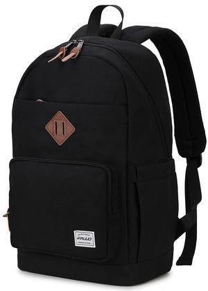 RAVUO Backpack for Men Women, Water Resistant Unisex 15.6 inch Schoolbags College School Bookbags with Two Front Pockets
