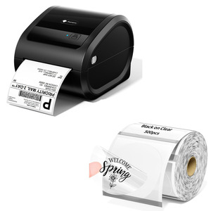 Phomemo D450BT Bluetooth Thermal Shipping Label Printer – 4x6, Portable
