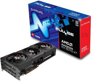 Sapphire 11348-03-20G Pulse AMD Radeon(tm) RX 9070 XT Gaming Graphics Card with 16GB GDDR6, AMD RDNA 4