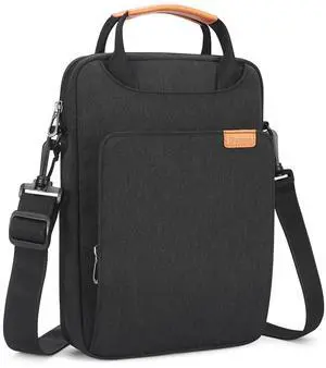 NIDOO Laptop Shoulder Bag for 13" 13.6" Macbook Air M4 M3 M2/ MacBook Pro / 12.9" 13" iPad Pro M4/ 13" iPad Air M2 M3 / 13 inch Surface Pro 10 9 8, Vertical Laptop Sleeve Handbag for 13.4" XPS Samsung
