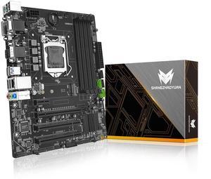 SHANGZHAOYUAN B85M PRO LGA 1150 Motherboard (Micro-ATX, DDR3, PCIe 3.0, NVME M.2, SATA 6Gb/s, VGA/DVI/HDMI-Compatible, Gigabit LAN) for Intel 4th Gen Core i7 i5 i3/Pentium/Celeron Series Processors