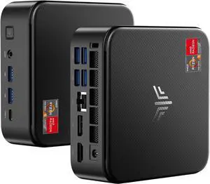 KAMRUI Mini PC with AMD Ryzen 7 5700U, 32GB DDR4 1TB M.2 SSD Mini Computer, Mini Gaming PC with USB Type-C, Desktop Computer Supports Triple 4K Display, WiFi 6, BT 5.2