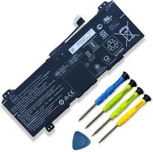 GH02XL HP Laptop Battery Replacement for HP Chromebook 11A G8 11 G8 14 G6 Chromebook X360 11 G3 NA0010nr NA0010DS NA0010CASeries GHO2XL L75783-005 HSTNN-DB9M L75253-271 L75253-2C1 7.7V 47.3Wh 6000mAh