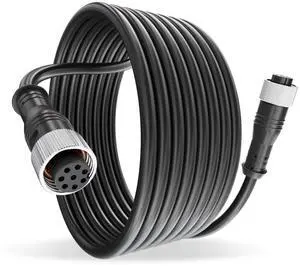 SigeIy 720073-5 AS EC 10E Ethernet Cable Extension, Replacement for Humminbird of Helix 15, Helix 12, Helix 10, Helix 9, Helix 8, Helix 7, Apex, Onix, Models (Black 10 Feet)