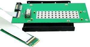 Sintech M.2 Nvme M-Key Adapter Card,Compatible with Intel EDSFF E1.S 1U Short Ruler SSD