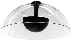 SoundTube FP6020-II 20" Stereo Dual-Parabolic SoundDome Speaker, 15W RMS, Clear, Single