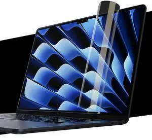 Soonjet for MacBook Air 13.6 inch Screen Protector + Keyboard Cover