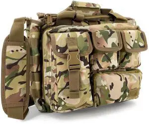 TaktZeit Tactical Military Brief Case Compound Soft and Lightweight Laptop Case Laptop Bag for Leisure or Office Scenarios(cp)