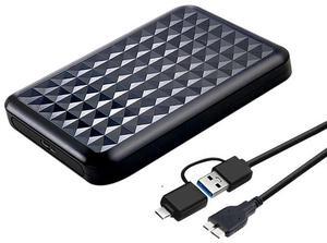Tianken 500GB Ultra Slim Portable External Hard Drive 2.5'' USB 3.0 HDD Storage for PC, Mac, Laptop, PS4, PS5, Xbox one
