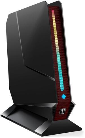 TOPGRO T1 Mini Gaming PC 8th Gen Core i7-8750H/GTX1050 3G GDDR5,Mini Computers(6C/12T, Up to 4.1GHz) 16GB DDR4,512GB PCIe3.0 SSD,Mini Desktop PC Win11 Pro,RGB Lights,WiFi5/BT4.2/1.0G LAN/USB-C 4K@60Hz