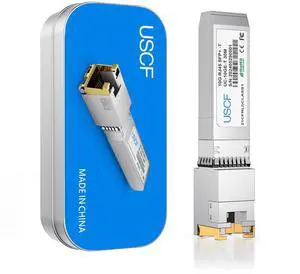 10G SFP+ to RJ-45 Copper Transceiver Module, Multi-Gigabit (1G/2.5G/5G/10G-T), CAT6a, Auto-Negotiation, 30m Range, Compatible with Cisco, Ubiquiti, Meraki, TP-Link, Mikrotik, Netgear and More 10G SFP+ to RJ-45 Copper Transceiver Module, Multi-Gigabit (1G/2.5G/5G/10G-T), CAT6a, Auto-Negotiation, 30m Range, Compatible with Cisco, Ubiquiti, Meraki, TP-Link, Mikrotik, Netgear and More