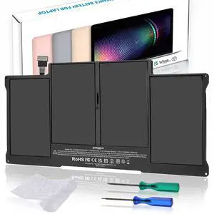 pengguo Battery for MacBook Air 13 Inch A1466 (Mid 2012, Mid 2013, Early 2014, Early 2015, 2017) A1369 (Late 2010, Mid 2011) Replacement Battery Model A1496 A1377 A1405 (Upgraded 6.2 Versions)