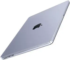 Soonjet Invisible Armor for MacBook Air 15 inch Case M4 M3 M2 2025 2024 2023 [Same as Bare Device] [Scientific Slim] Hard Shell Laptop Cover A3241 A3114 A2941 - Clear