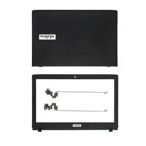 Wzqrps New Replacement Laptop LCD Cover Back Rear Top Lid Hinges Front Bezel for Acer Aspire E5-523 E5-553 E5-575 E5-576 E5-576G TMP259 TX50 N16Q2 60.GDZN7.001 60.GXNN7.001 EAZAA001030 FBZAA014010