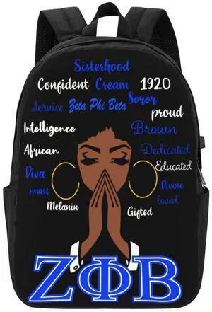 WANGYAAOLONG Sorority Gifts for Women Rucksack 16 Inch High - Density 600d Oxford Laptop Rucksack - Large Capacity For Travel, Outdoor & Business