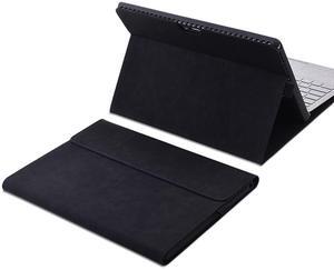 Protective Case for Microsoft Surface Pro 3 Model 1631 Compatible with Keyboard Cover Ultral Thin & Light Heat Dissipation Design (Black)