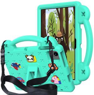 YRH for Onn 10.1 Tablet Case (2024) Model#100135925, Kids EVA Cover with Strap Stand Handle, for Surf Walmart Onn Tablet Case 10.1 inch (Gen 4), Green